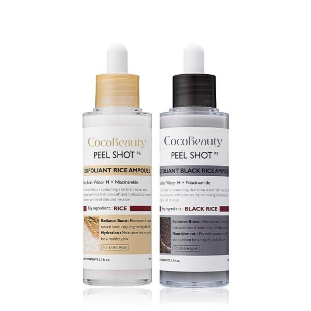Peel Shot Glow Rice Ampoule Duo
